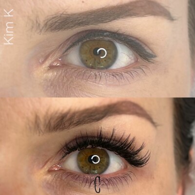 kim k lashes