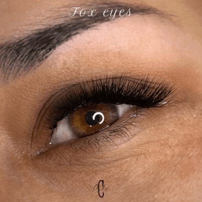 courbure m extensions de cils